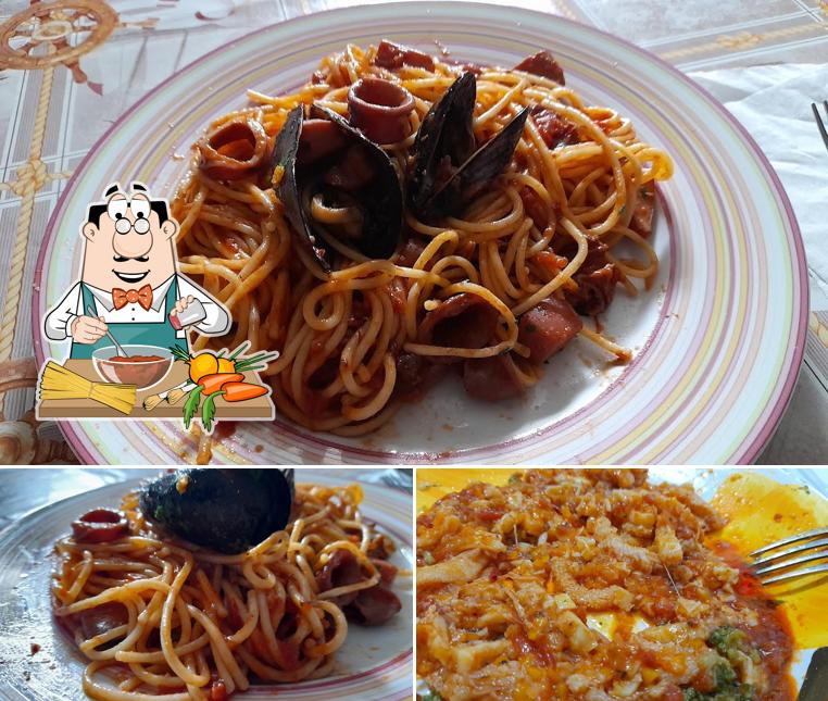 Spaghetti alla bolognese al Rosticceria Mare Monti