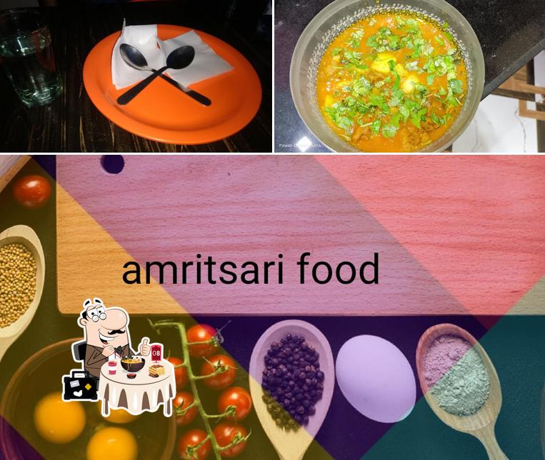 Food at Punjabi Nature Restaurant Amritsar