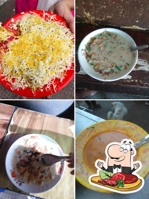 Beef carpaccio at Dipu Khawsa and Alupuri