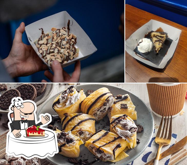 Paris Panini - Gourmet Sandwiches & Wraps, Whitefield serves a number of desserts