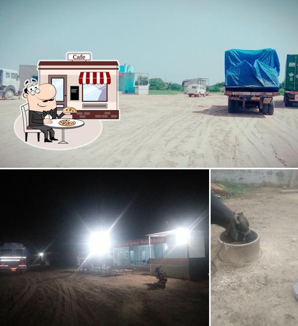 The exterior of राजलक्ष्मी होटल एण्ड रेस्टोरेन्ट