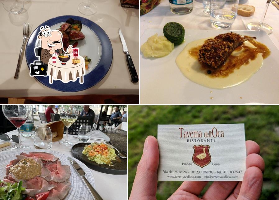 Platti al Taverna Dell'Oca