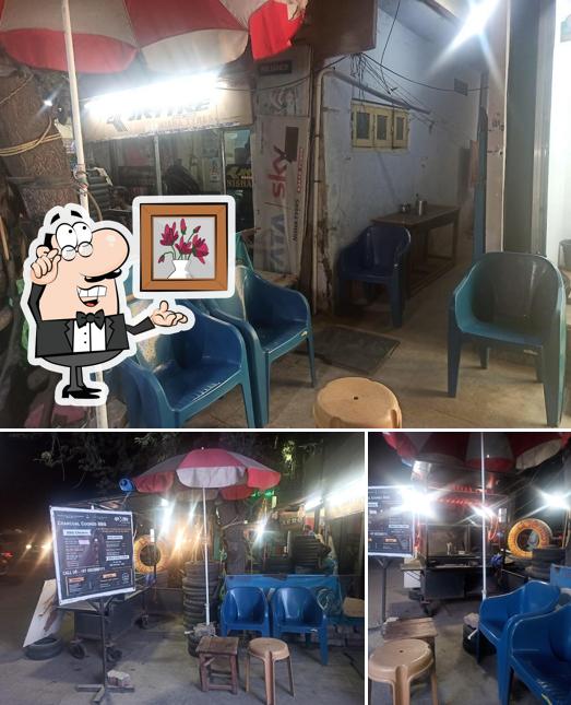 The interior of ADI's BBQ- Street FOOD