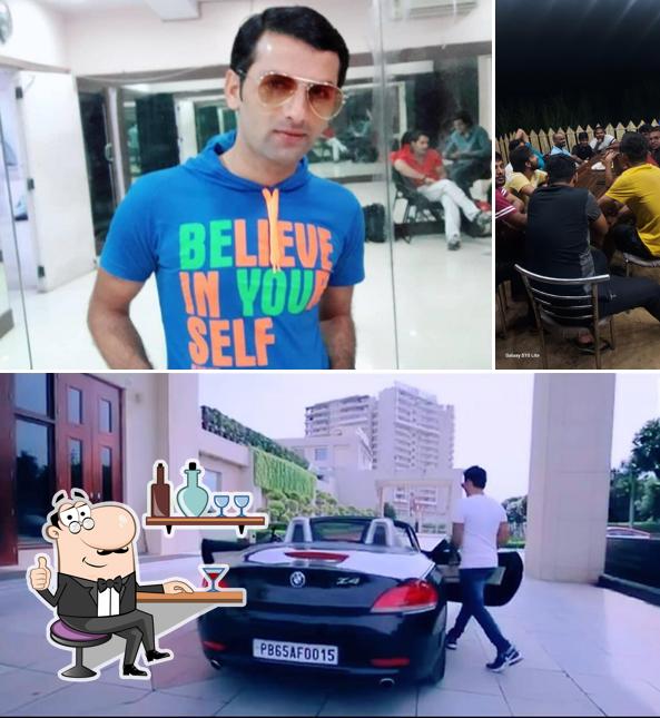 The restaurant's interior and exterior