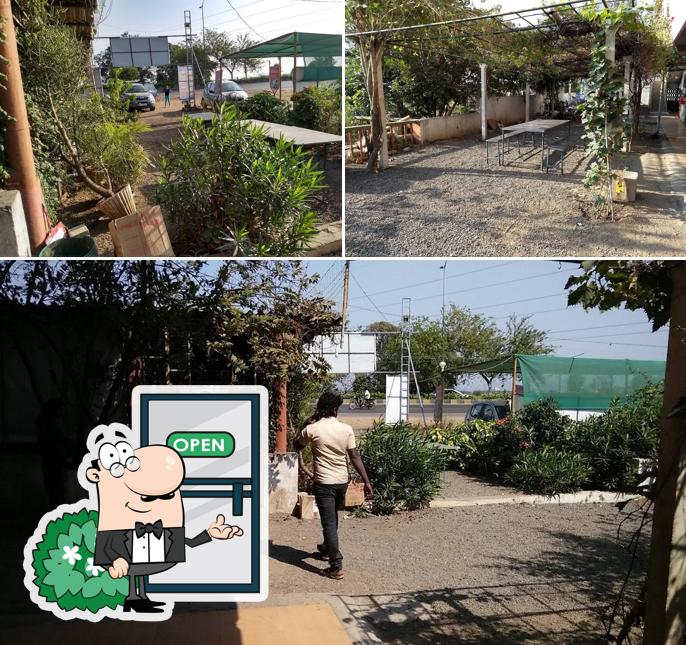 The exterior of Hotel Amalodbhavi