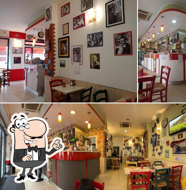 Gli interni di Lambretta Cafè