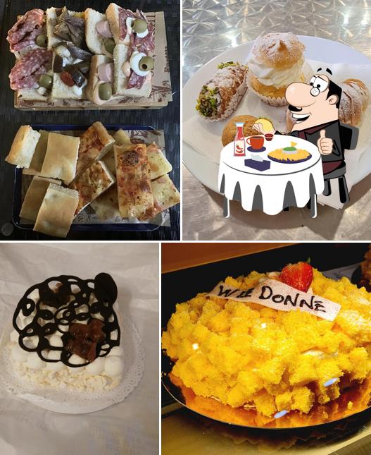 Piatto di formaggi al Pasticceria Dante