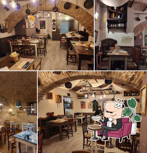 Dai un'occhiata agli interni di La Mattera antiQua Osteria