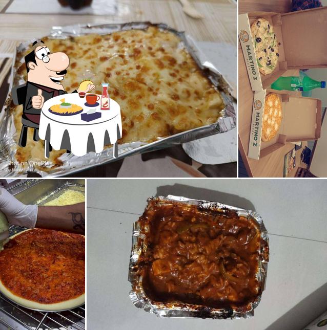 Cheese plate at Martino'z Pizza