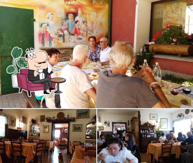 Gli interni di Ristorante Capanna Vittoria di Daniele Denti