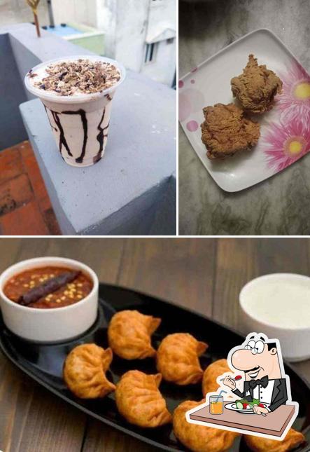 Chocolate mousse at Shakes N Fries