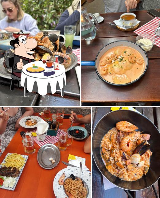 Piatto di formaggi al Tavern Kod Veska