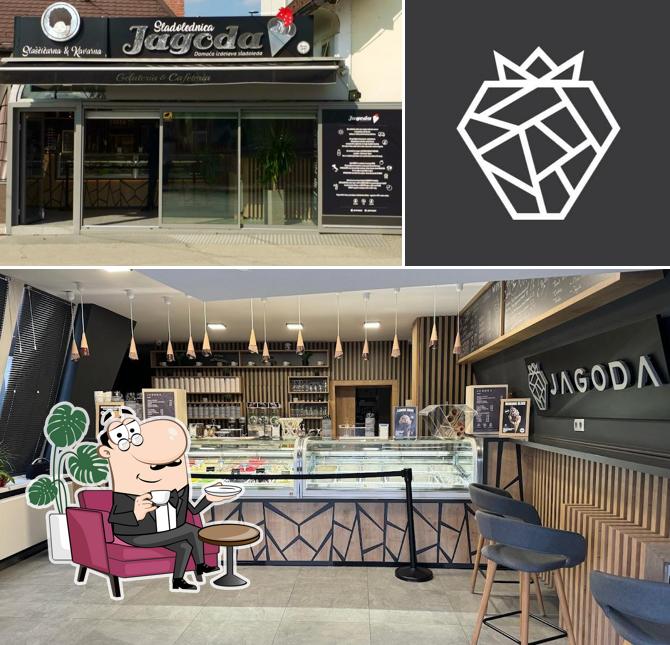 Gli interni di Sladolednica Jagoda, Seide Ali s.p