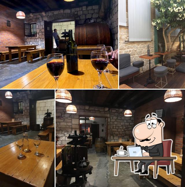 Gli interni di Konoba Katarina