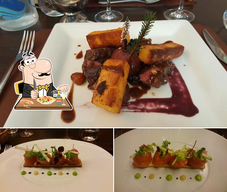 Platti al Restaurant Les Touristes