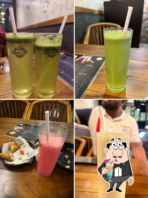 Pick a drink from the menu