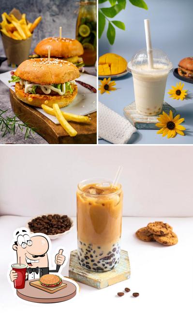 Try out a burger at The Cheesy Story