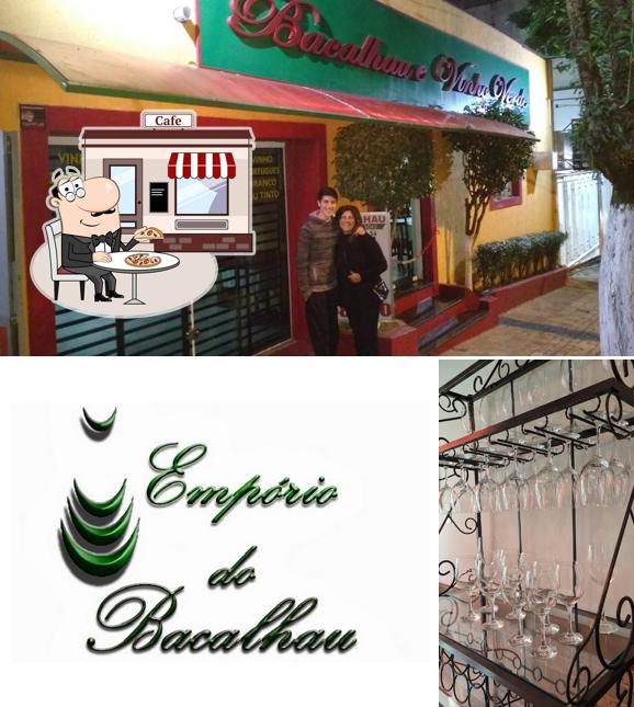 Veja imagens do exterior do Empório do Bacalhau