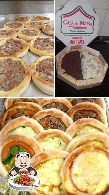 Comida em Casa Da Massa Pizzaria e Esfiharia