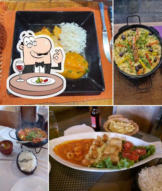 Comida em Restaurante Badejo