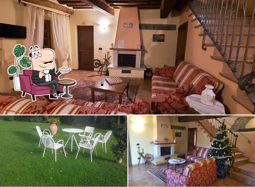 Dai un'occhiata agli interni di Casale L'Antico Carro - B&B e Ristorante