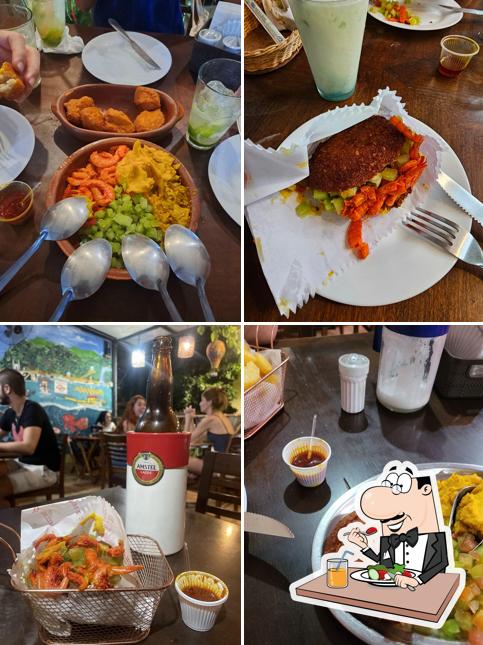 Comida em Digaê bar e Bahia