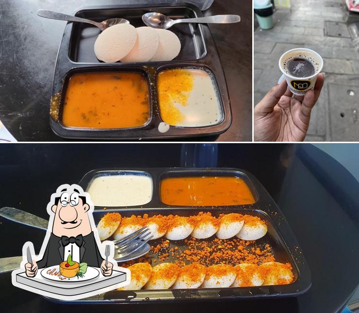 The photo of food and beverage at Naadbramha Idli Thane