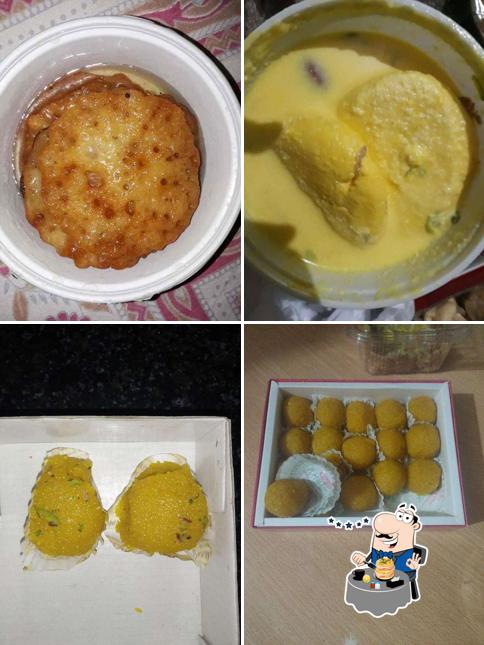 Food at Pushpak Misthan Bhandar and Sweet