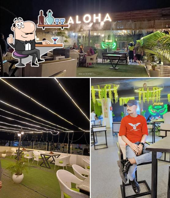 Check out how Aloha - The Rooftop Restaurant looks inside