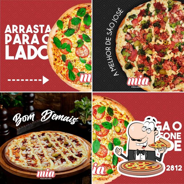 Experimente diferentes tipos de pizza