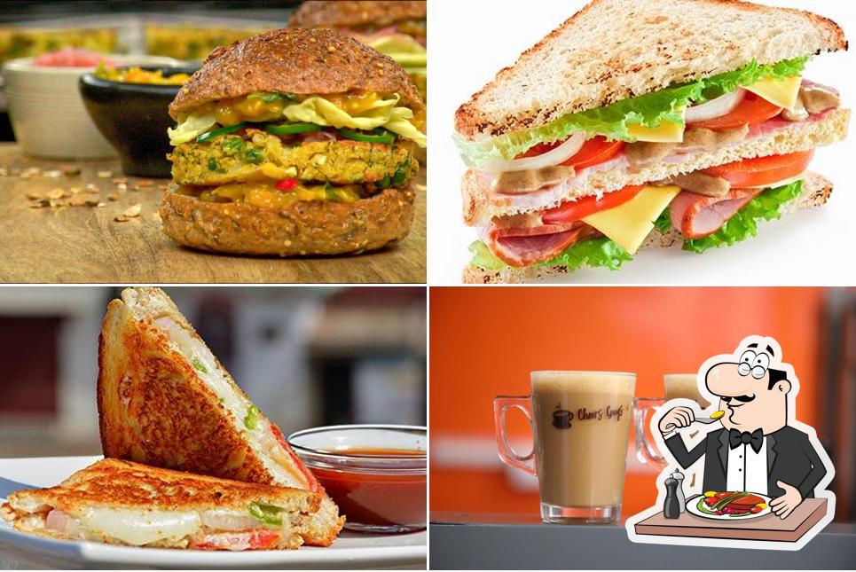 Food at Cheers Guys Cafe