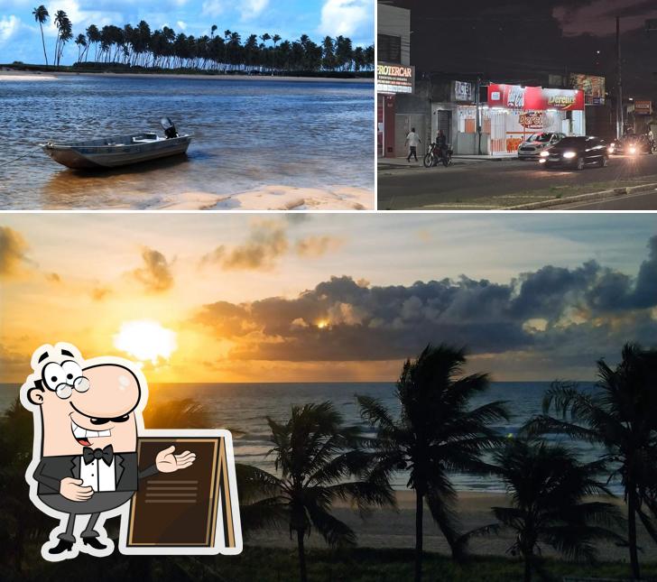 O exterior do Derciu's Lanches (Hamburger e Hot dog)