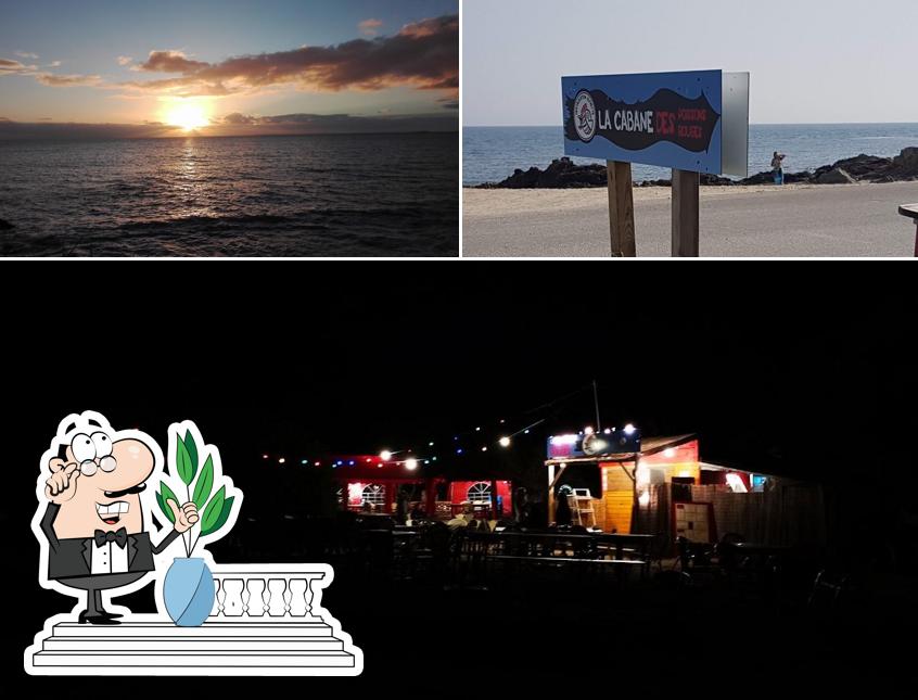 L'extérieur de La Cabane des Poissons Rouges