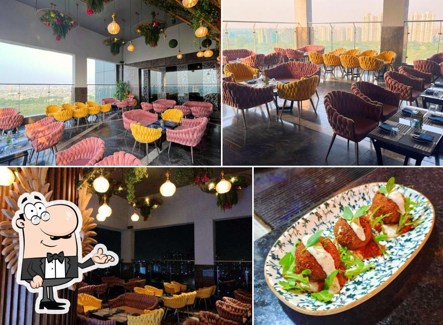 The interior of Skygrill - A Mediterranean Experience