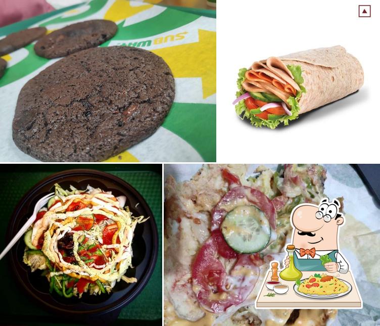 Food at Subway Bhakti Dham Society