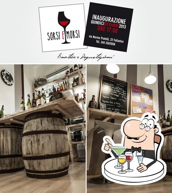 sorsi e morsi serve alcolici