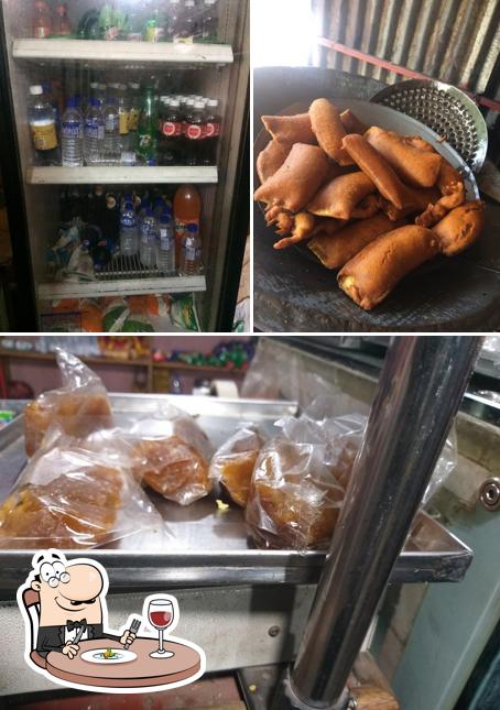 Check out the picture depicting food and beer at I Coffee Bar