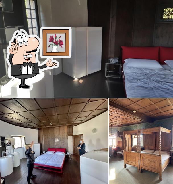 Dai un'occhiata agli interni di Castel Pergine