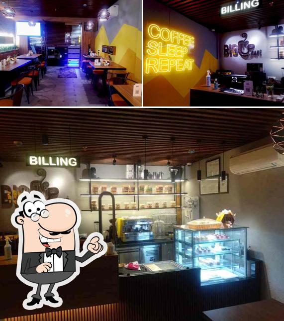 Big Cup Cafe is distinguished by interior and beverage