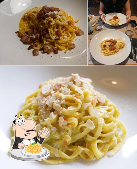 Spaghetti alla carbonara al Ristorante Cipriano
