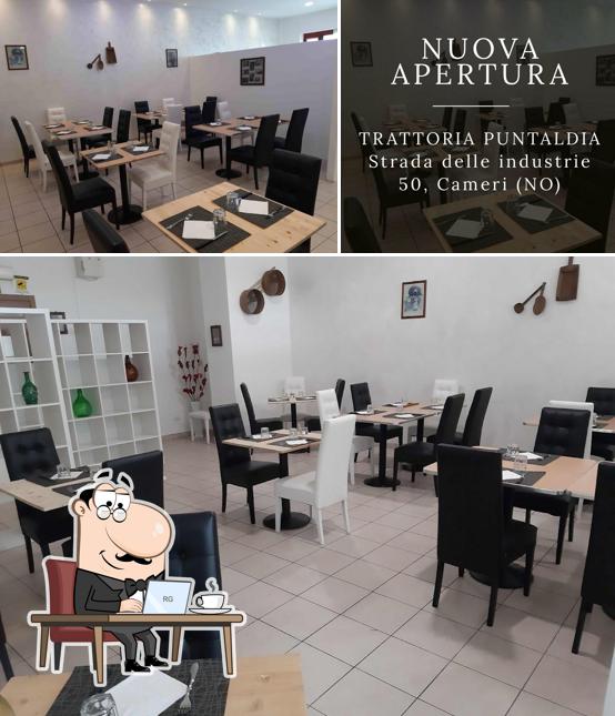 Gli interni di Trattoria Puntaldia
