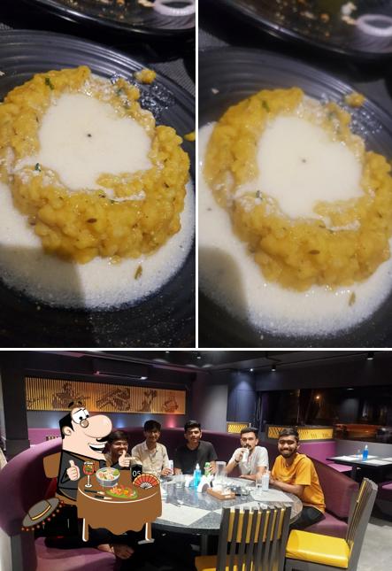 The restaurant's food and interior