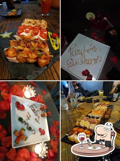 Comida em Tosh Sushi Bar