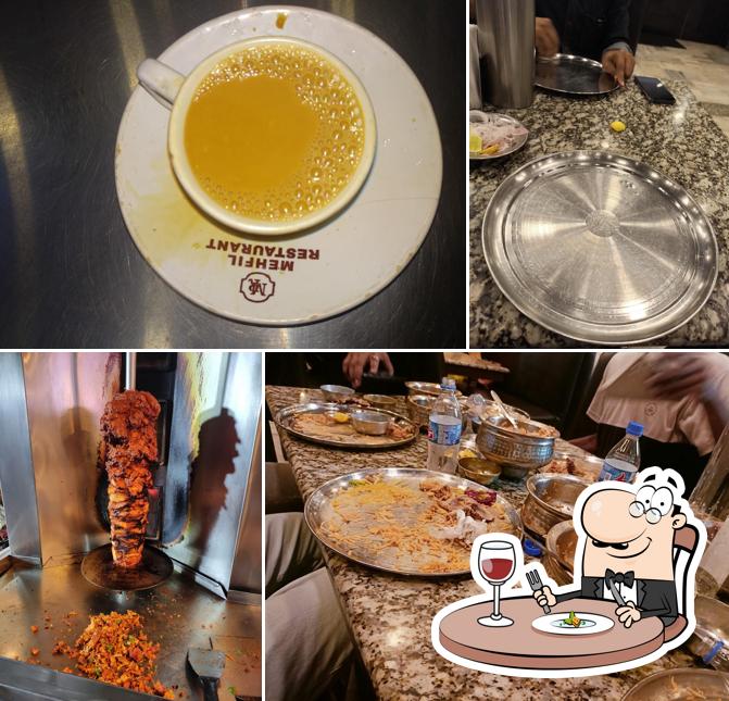 Food at Mehfil restaurant