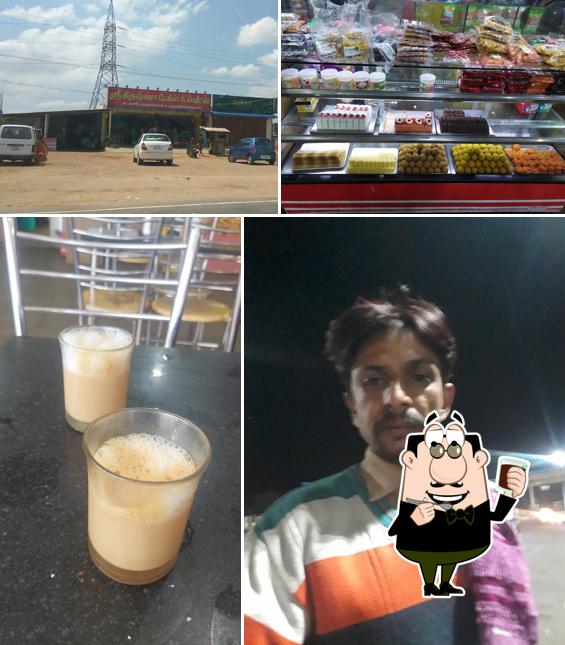 Enjoy a beverage at Sri Krishna Bakery & Sweets