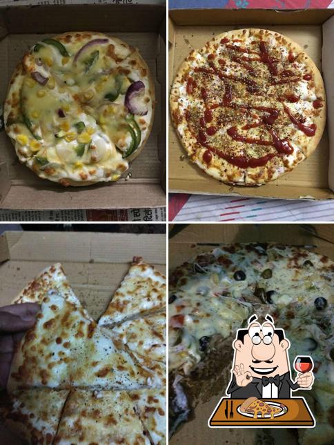 At THE RED PEPPER PIZZA, you can order pizza