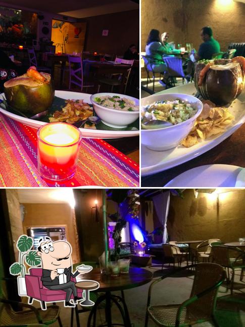 O interior do Kalua Hawaiian Food