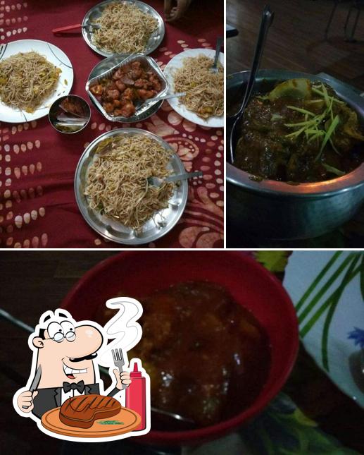 Disha Bar & Restaurant offers meat dishes