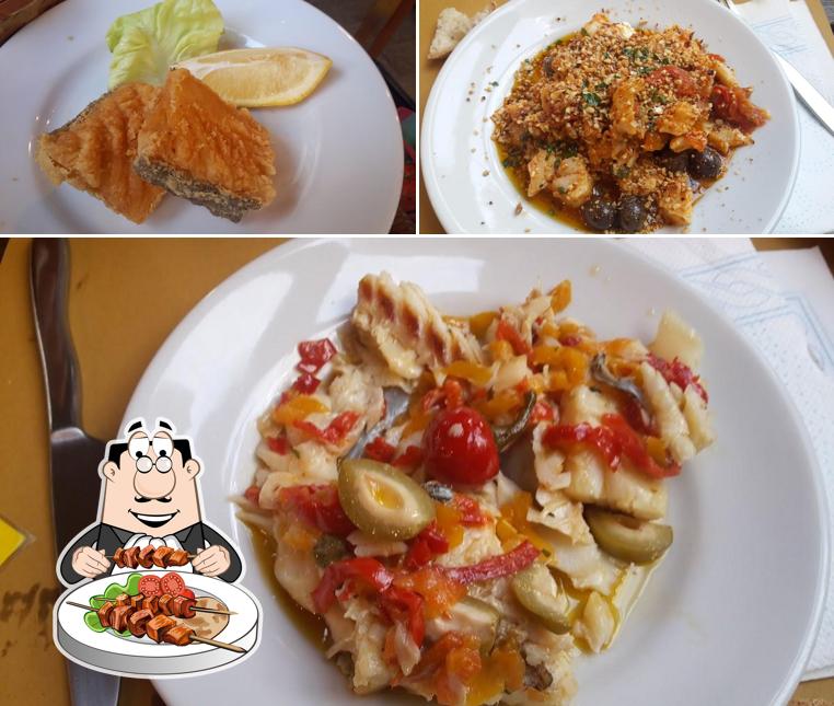 Platti al Osteria del Baccala'