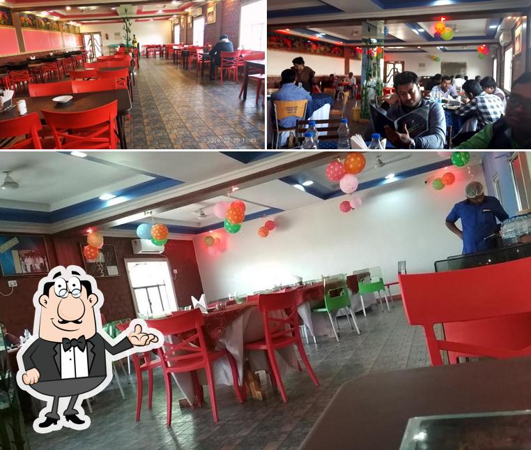 The interior of S.K. Restaurant